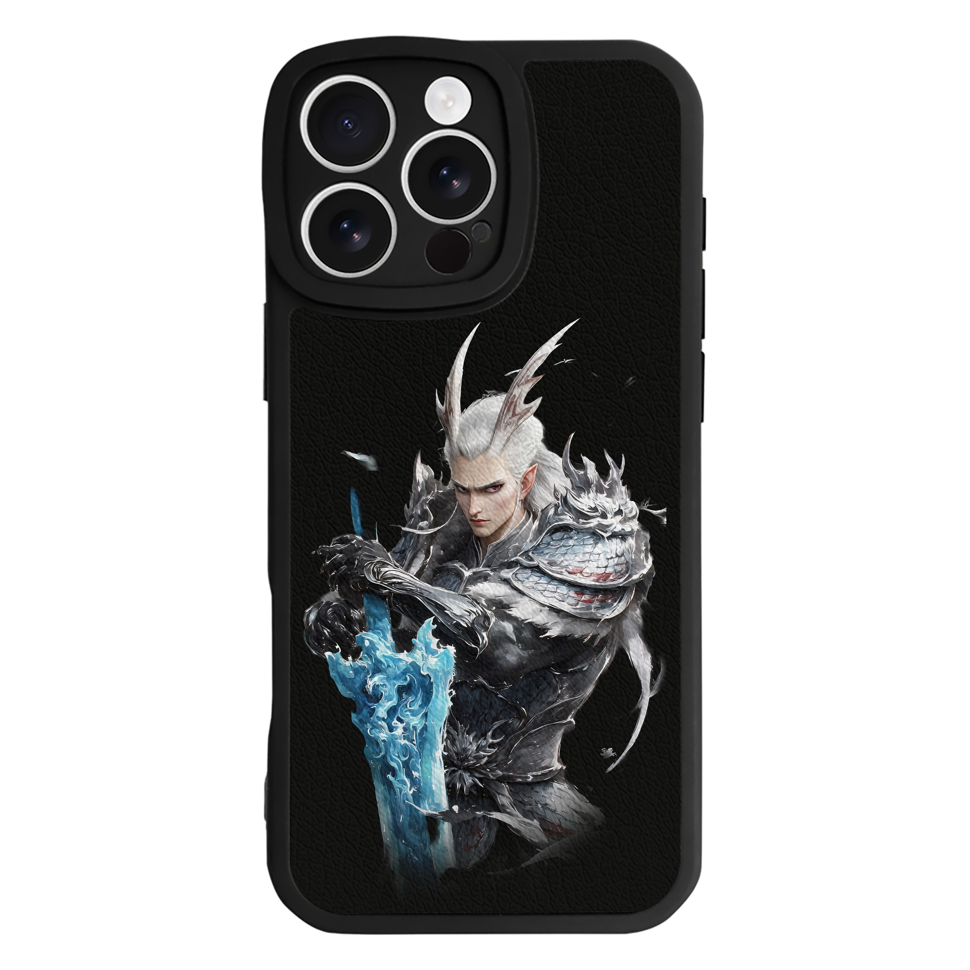 （画像用） Ne Zha 2 ナタ 魔童の大暴れ 【iPhone 16シリーズ対応】シリコンスマホケース（レザー調） 材質：シリコン